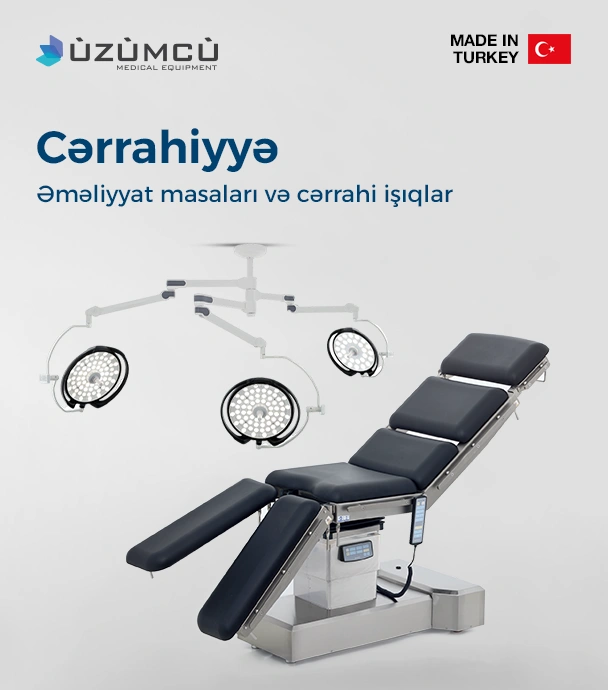 Əməliyyat masaları və cərrahi işıqlar